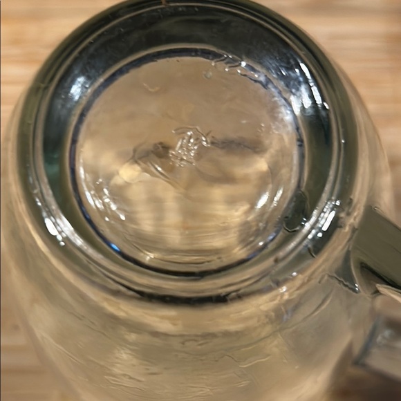 RARE Starbucks Est. 1971 Etched Glass Anchor Handle Coffee Cup Tea Mug | 12oz - Picture 2 of 4